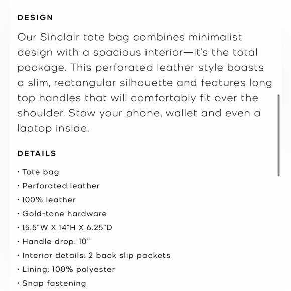 Michael Kors Sinclair north/south tote - Picture 5 of 11